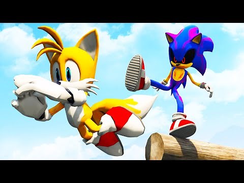 Sonic.EXE & Tails - Crazy Ragdolls [GTA 5] - Episode 50