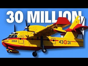 Canadair CL-415 Water Bomber - ULTIMATE Firefighting Airplane
