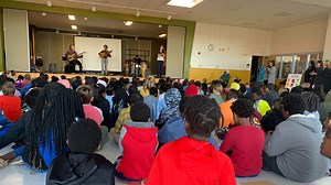 Puerto Rican folk band highlights Hispanic culture for Maine students