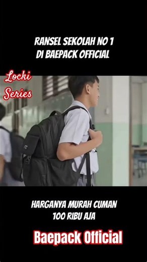 [EXCLUSIVE] MENAKJUBKAN DESAIN TAS RANSEL KEREN LOCKI SERIES HARGA MURAH BURUAN CO DI BAEPACK
