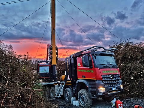 🌲*Mounty 5000* • Gebirgsharvester Konrad-Forsttechnik • Seilbahn • Forstbetrieb Senfter• Part-2🌲