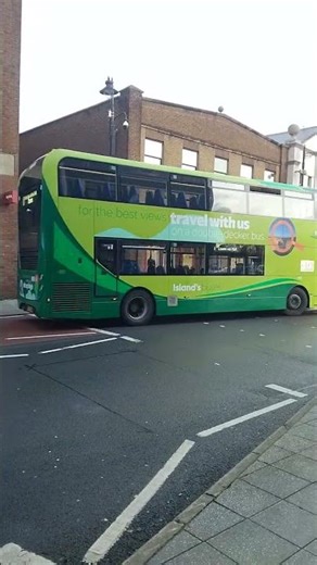 1745 ADL Envirio 400 MMC smart vision camera system on route 1 going to newprt bus station