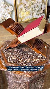 📚 Qur’oni Karim 30 pora to‘liq. Arabcha, tajvidli, indeksli va transkripsiya bilan. Uyda o‘qish oson bo‘lishi uchun arab yozuvi bilan birga kiril shakli ham berilgan. • 114 ta sura to‘liq • Tajvid qoida asosida yozilgan matn • Arabcha kiril o‘qilishi • Qalin, sifatli qog‘oz • Har kuni kamida bir sahifa o‘qishga undaydi • Oila uchun foydali ma’naviy manba | Foydali Kitob