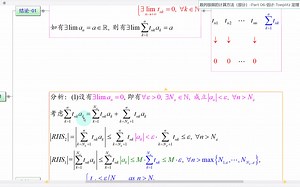 数列极限的计算方法-部分-Part 06-估计-Toeplitz定理