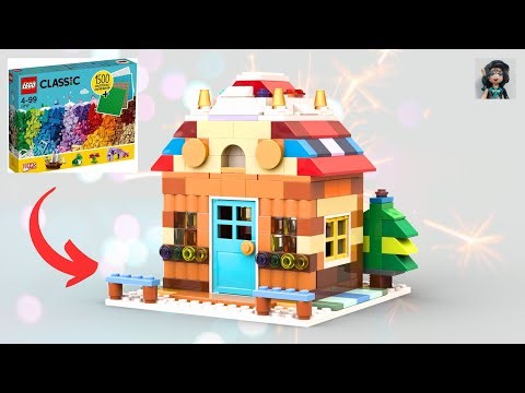 GINGERBREAD HOUSE Lego classic 11717 ideas How to build