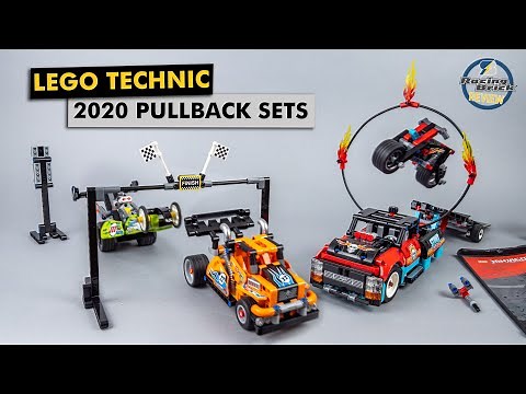 LEGO 42103 / 42104 / 42106 building review - the best Technic pullback sets in years!