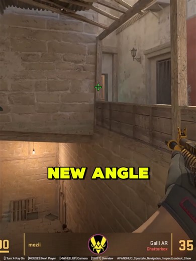 Exploring Tight Angles in Counter-Strike 2 on Mirage