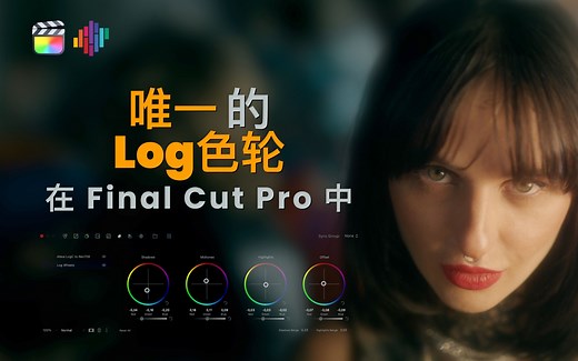 【FCPX调色教程】关于Log色轮，如何使用 Color Finale 2 Pro 优化Log素材，两个比如