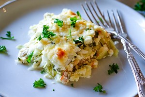 One-Pan Chicken Cabbage Casserole
