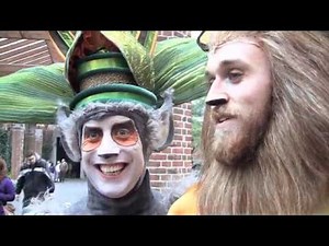 Broadway's "Madagascar Live!" cast head to Central Park Zoo