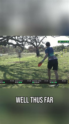 Disc Golf PRO Shows OFF INSANE Overhand & Birdie Shots! #shorts