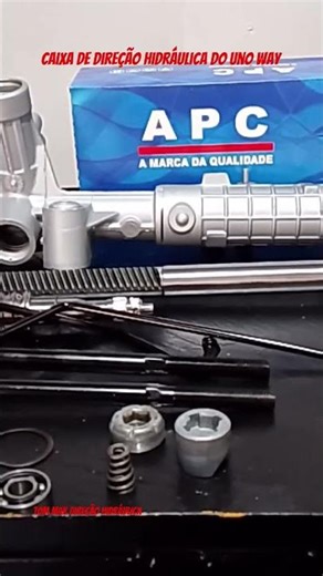Hydraulic power steering box for a Fiat Uno Way #steering #workshopadvice