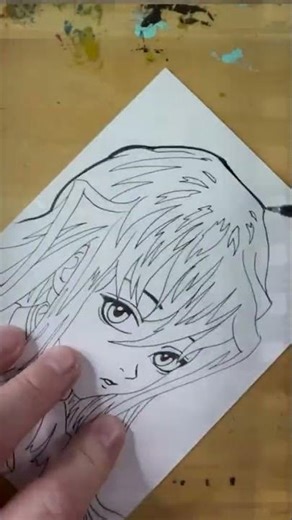 How to Draw Anime Muichiro Tokito Demon Slayer 7 #anime #art #drawing #ink #draw #drawingtutorial