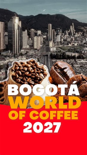 Carlos F. Galán on Instagram: "¡Bienvenido el World of Coffee 2027 a Bogotá! La feria de café más importante del mundo llegará a nuestra ciudad entre el 30 de septiembre y el 2 de octubre de 2027. Además, nos emociona volver a ser la sede de una competencia mundial de café, esta vez con el Mundial de Cafés Filtrados."