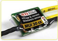 Jeti Telemetry Sensor Current, Voltage, Capacity MUI EX