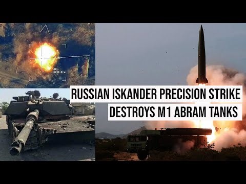 Ukraine in Trouble! Russian Iskander precision strike destroys M1 Abram tanks
