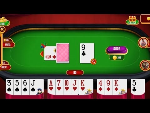 RUMMY GAMEPLAY WALKTHROUGH