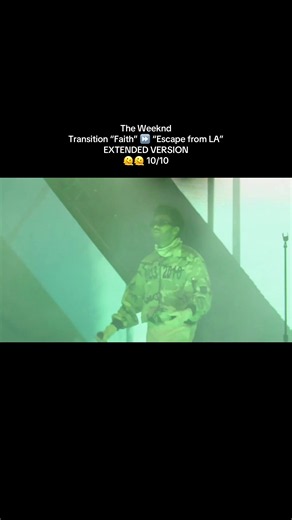 Enjoy this free concert, a magical transition from Faith to Escape From La by The Weeknd 🔥 #theweeknd #live #coachella #music #fyp