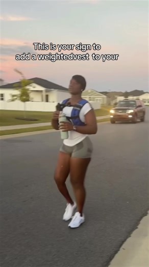 Assigning a weighted vest to your daily walks. Helps to tone your body as well as burn extra calories #weightedvest #weightedvestworkout #weightedvests #ticktokshopblackfriday