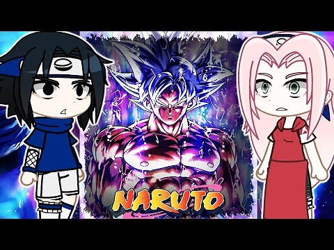 Naruto friends react to Naruto as Goku | Gacha React