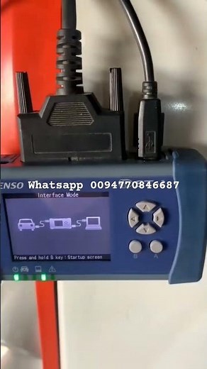 Denso Dsti Diagnostic with Kubota Diagmaster #kubota #kubotatractors #kubotaengine #kubotatractor