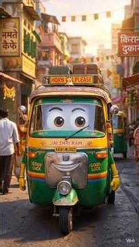 “इतने लोग एक टेम्पो में?! 😱”#shorts #tempo #autorickshaw #animation