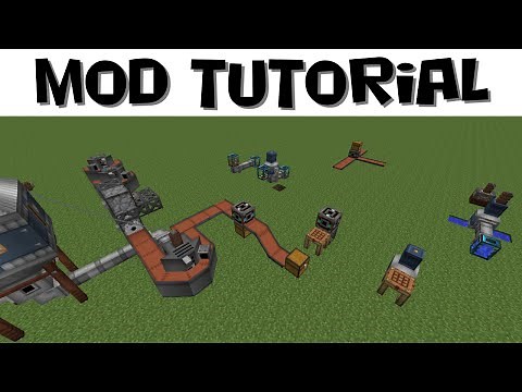 Immersive Engineering Tutorial #6 - Fluid Systems and Item Sorting (MC 1.7.10)