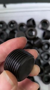 5pcs Carbon Steel 1/4'' NPT Male Pipe Plug Fittings Internal Hex Thread Socket Pipe Plug