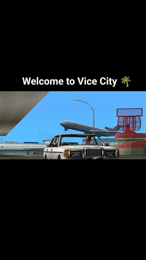 GTA Vice City Starting Cutscene - Tommy Vercetti Arrival in Vice City