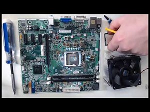 Montage d'un ordinateur - Installation du processeur