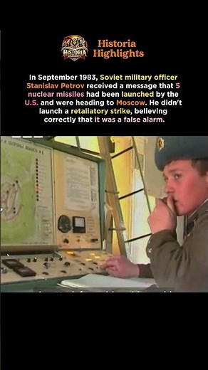One Soviet Officer vs. Nuclear Annihilation #History #ColdWar #Survival