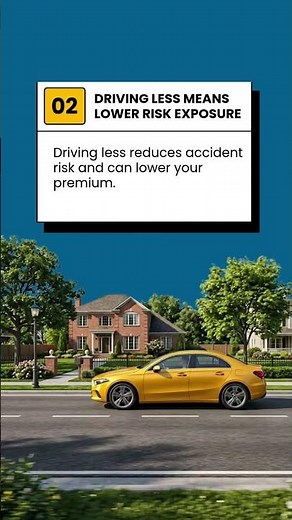 #LifeProTips: Drive less, pay less 🚗💸