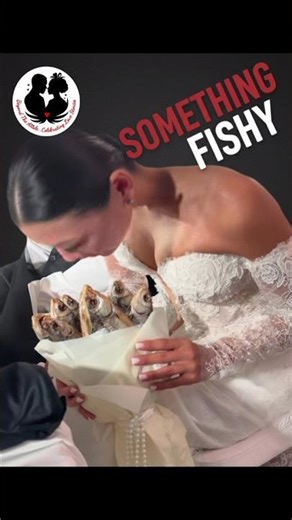 Something Fishy: Bride Likes Dry Fish, Uses Fish As Bouquet #beyondtheaiisle