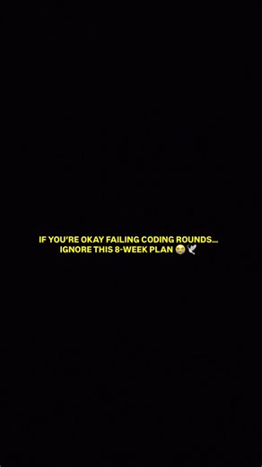 Tishant Agrawal | 🤯 MOST JAVA STUDENTS HAVE NO IDEA THIS 8-WEEK CODING ROUND PLAN EVEN EXISTS 💻🔥 It literally takes you from basic → DSA → system design →... | Instagram