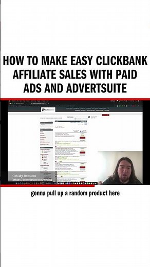 How To Make EASY ClickBank Affiliate Sales With Paid Ads and AdvertSuite