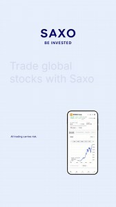 Invest in Global Stocks with Saxo Access 25+ markets worldwide with ultra-competitive pricing. No inactivity fees. No platform fees. Join Saxo today. All trading carries risk. | Saxo Bank MENA | Facebook