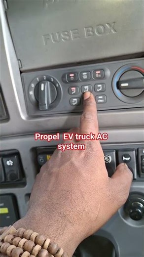 Propel EV Truck AC Panel / Propel EV Truck Climate Control Unit.
