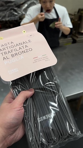 Ken Makes Squid Ink Black Pasta