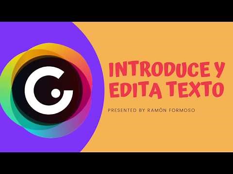 CUROS GENIALY: Cap. 3 "Insertar y editar texto"