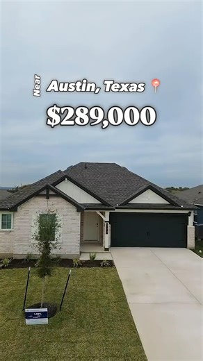 Affordable New House North of Georgetown near Austin, Texas
