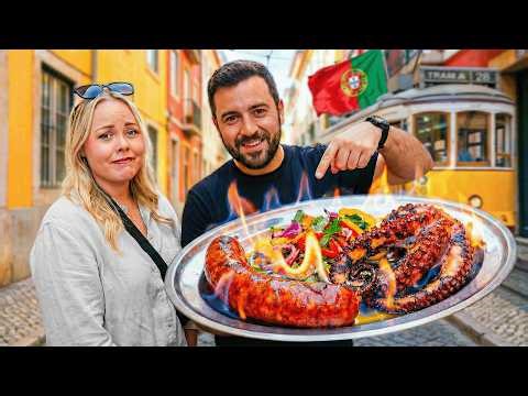 We Tired Lisbon’s BEST Hole In The Wall Food Tour! (Not What We Expected)