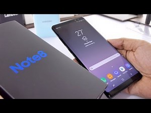 Samsung Galaxy Note 8 Unboxing & Overview (Indian Unit)