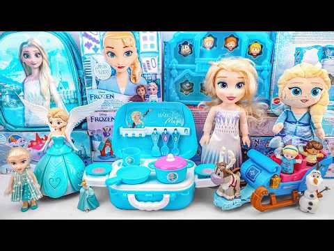 Satisfying Unboxing with Disney Frozen Elsa Toys | Elsa Kitchen Cooking Set | Elsa Doll Toys