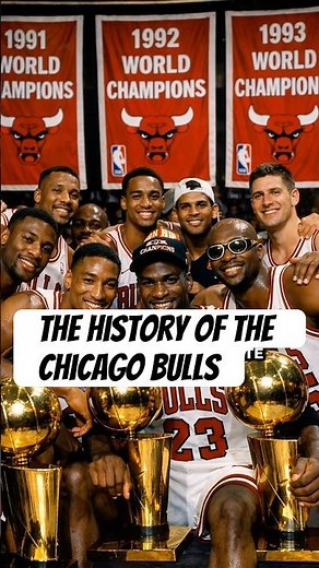 The History of the Chicago Bulls. #nba #basketball #history #evolution