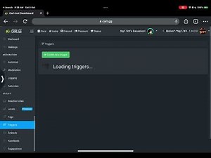 Carl bot trigger tut