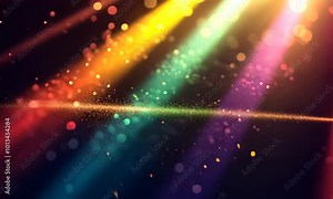 Rainbow Lens Optical Flare Film Dust Overlay Effect Vintage Abstract Bokeh Light Leaks Retro Camera Defocused Blur Reflection Bright Sunlights. Video