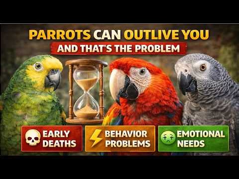 Parrots Can Outlive You — And That’s the Problem