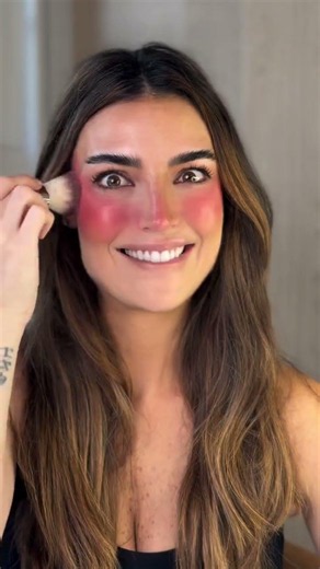 Using Lipstick as Blush