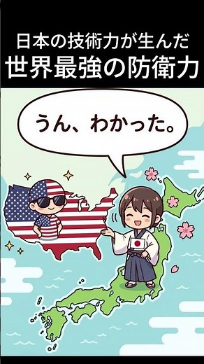 日本の技術力が生んだ世界最強の防衛力。