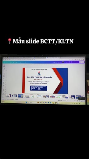 Mẫu Slide Đẹp Cho Báo Cáo Thực Tập Và Khóa Luận